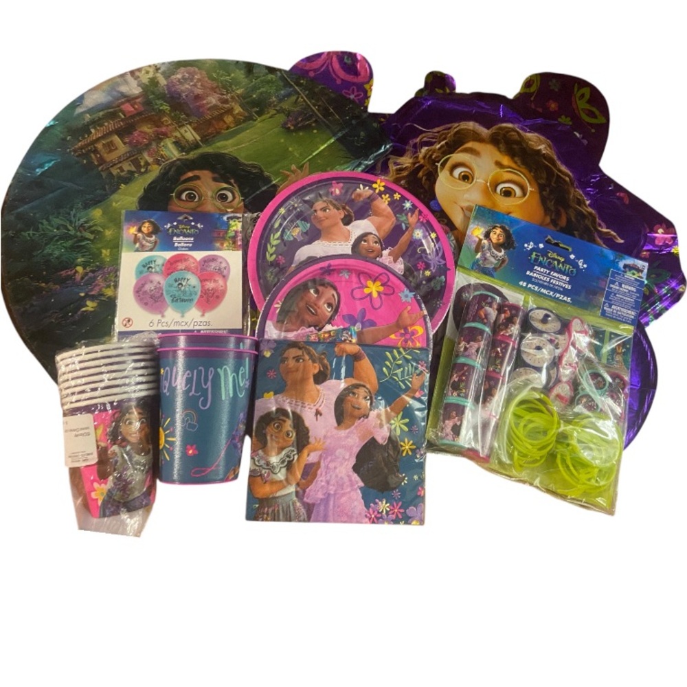 Encanto Party Supplies Set - Multicolor